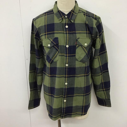 リーバイス Levi s シャツ、ブラウス 長袖 M チェック マルチカラー / マルチカラー /  メンズ USED 古着 中古 10119740