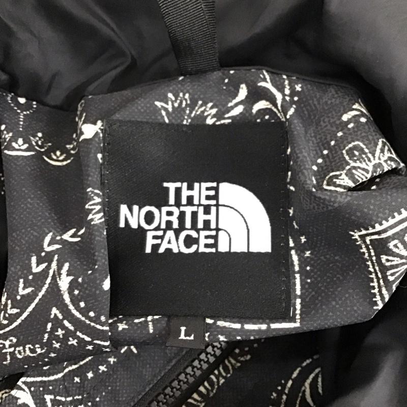 ザノースフェイス THE NORTH FACE ジャケット、上着 ジャンパー、ブルゾン np61845 ノベルティースクープジャケット L 総柄 X ロゴ、文字 黒 / ブラック /  メンズ USED 古着 中古 10119733