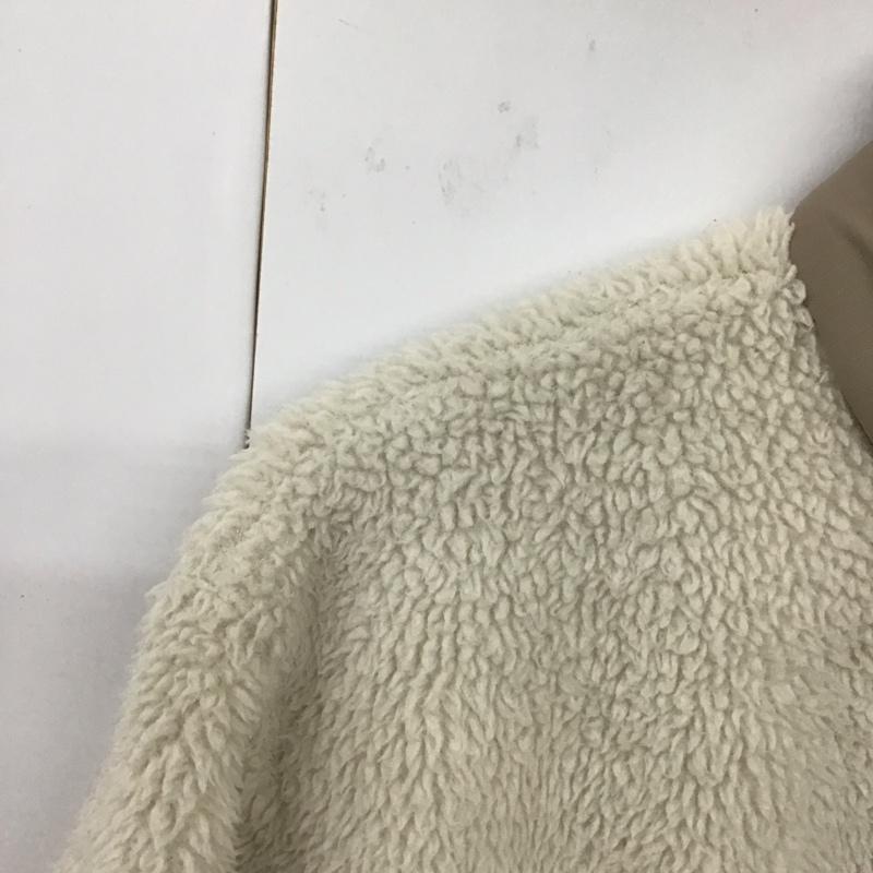 ユニクロ UNIQLO ジャケット、上着 ジャケット、ブレザー 341-443221 WHITEMOUNTAINEERING フリースオーバーサイズプルオーバー S 無地 白 / ホワイト /  メンズ USED 古着 中古 10130811