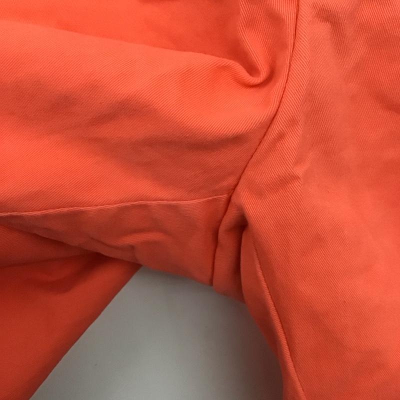 トミーヒルフィガー TOMMY HILFIGER パンツ ショートパンツ ショートパンツ ハーフパンツ カジュアルパンツ 32インチ 無地 橙 / オレンジ /  メンズ USED 古着 中古 10146792