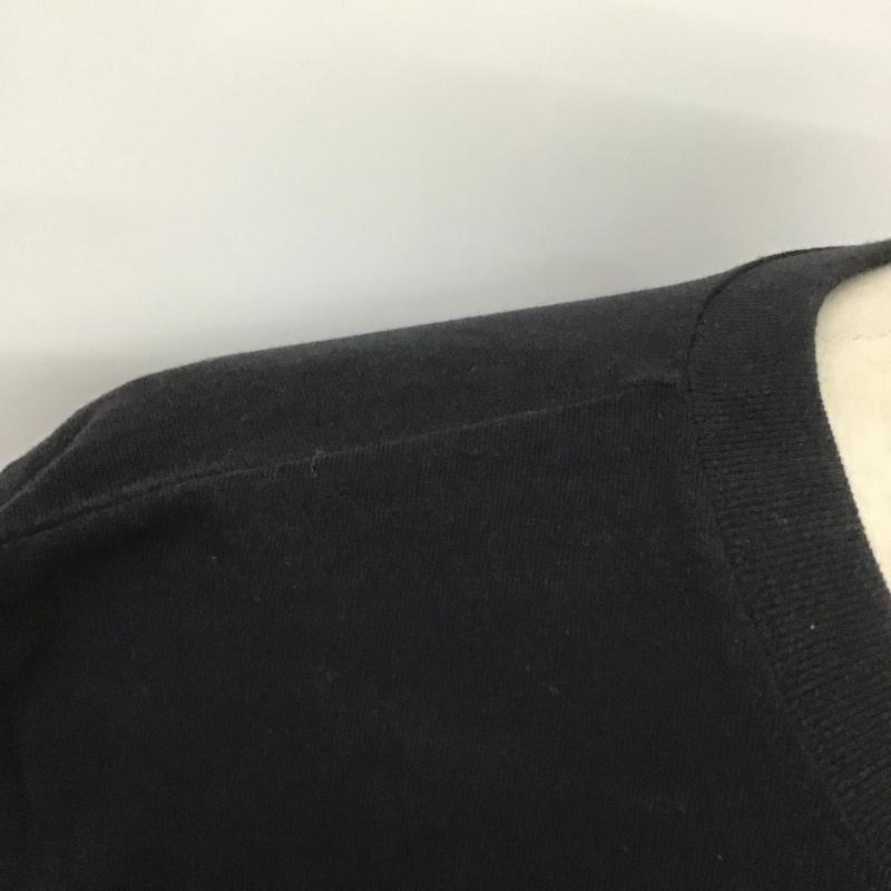 チャンピオン Champion Tシャツ 半袖 半袖カットソー プリントTシャツ クルーネックカットソー XL 無地 黒 / ブラック /  メンズ USED 古着 中古 10126525