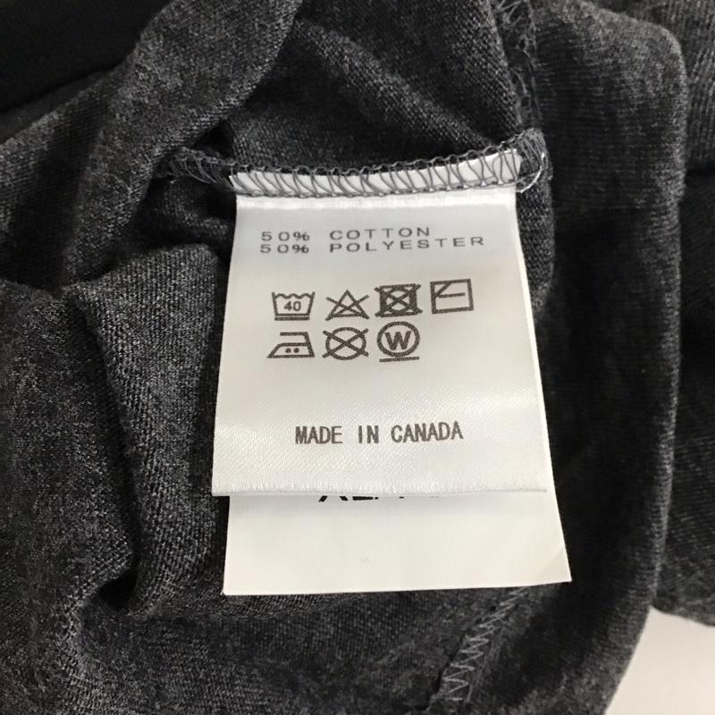 エディフィス EDIFICE Tシャツ 半袖 半袖カットソー 無地Tシャツ クルーネックカットソー XL 無地 灰 / グレー /  メンズ USED 古着 中古 10130945