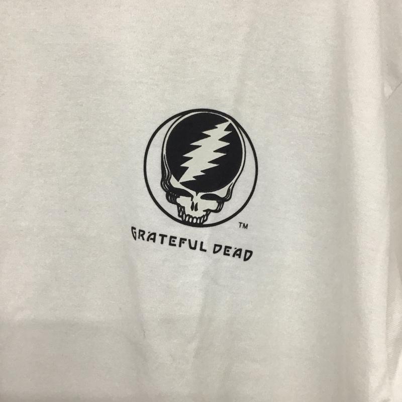 ジャーナルスタンダード JOURNAL STANDARD Tシャツ 半袖 半袖カットソー プリントTシャツ クルーネックカットソー M プリント 白 / ホワイト /  メンズ USED 古着 中古 10131631