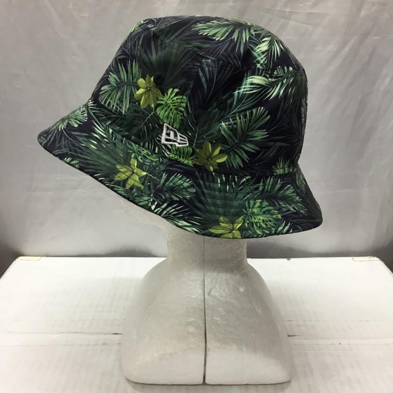 ニューエラ NEW ERA 帽子 ハット バケットハット ボタニカルプリント 総柄 マルチカラー / マルチカラー /  メンズ USED 古着 中古 10121502