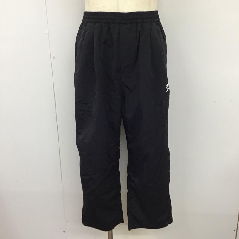 ナインティーンエスオー 19SO パンツ ワークパンツ、ペインターパンツ ナイロンパンツ カジュアルパンツ ジャージ ワイドパンツ ストレートパンツ M 無地 黒 / ブラック /  メンズ USED 古着 中古 10115144