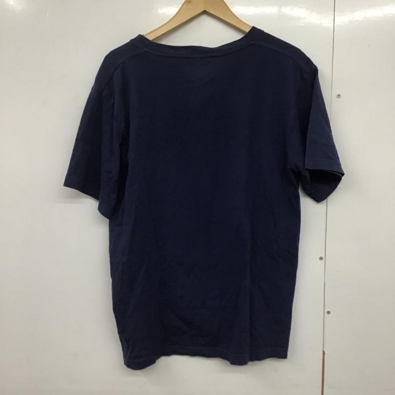 ヘブンバイマークジェイコブス heaven BY MARC JACOBS Tシャツ 半袖 半袖カットソー プリントTシャツ クルーネックカットソー L プリント 紺 / ネイビー /  メンズ USED 古着 中古 10142633