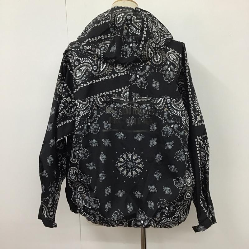 ジーユー GU ジャケット、上着 ジャケット、ブレザー 311-334117 MIHARAYASUHIRO ミハラヤスヒロ マウンテンパーカ 3レイヤーファブリック M ペイズリー 黒 / ブラック /  メンズ USED 古着 中古 10111877