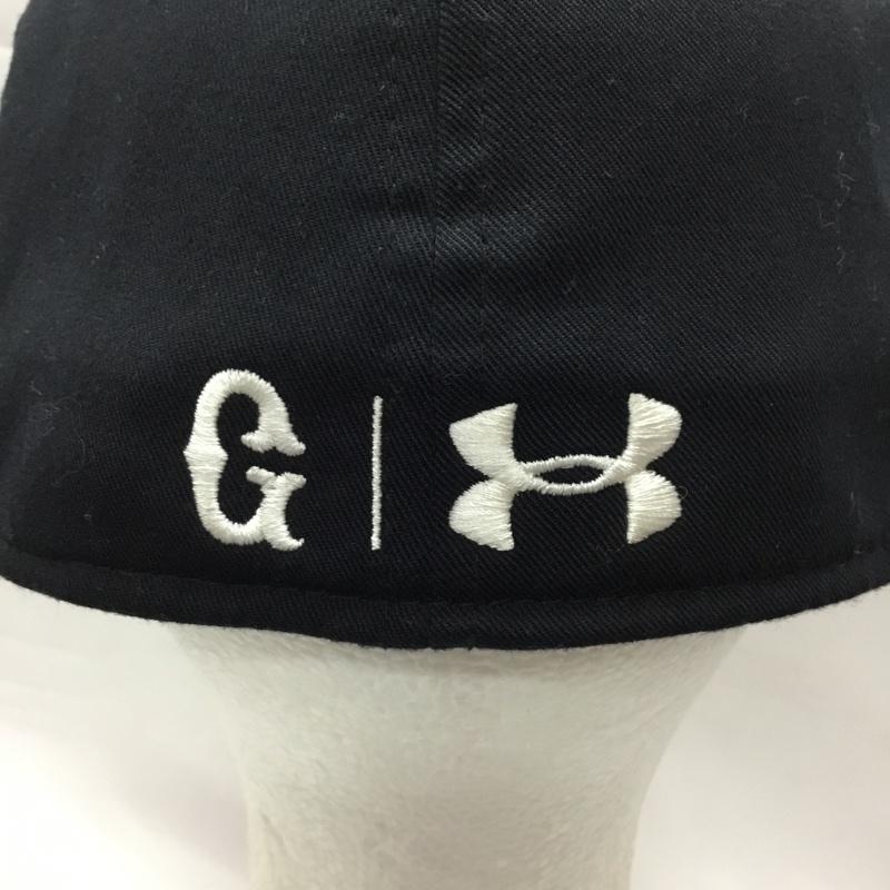 アンダーアーマー UNDER ARMOUR 帽子 キャップ 読売ジャイアンツ 巨人 ロゴ、文字 黒 / ブラック / X 灰 / グレー /  メンズ USED 古着 中古 10117818