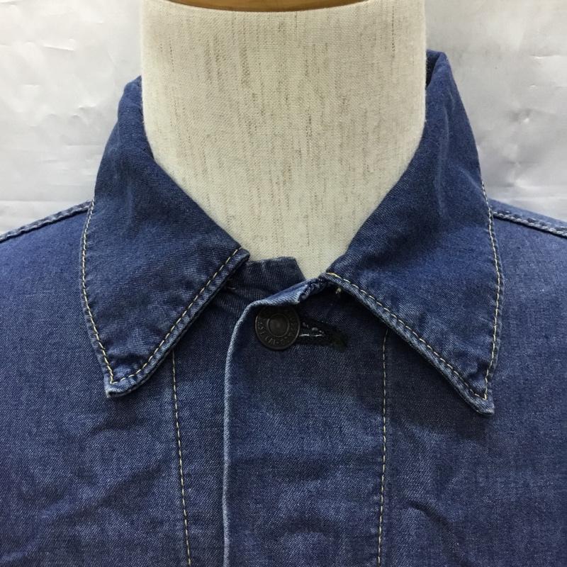 リーバイストラウスアンドコー Levi Strauss & co. シャツ、ブラウス 長袖 長袖シャツ カラーシャツ デニムシャツ 94年 日本製 シャンブレ 40 無地 インディゴ / インディゴ /  メンズ USED 古着 中古 10122312