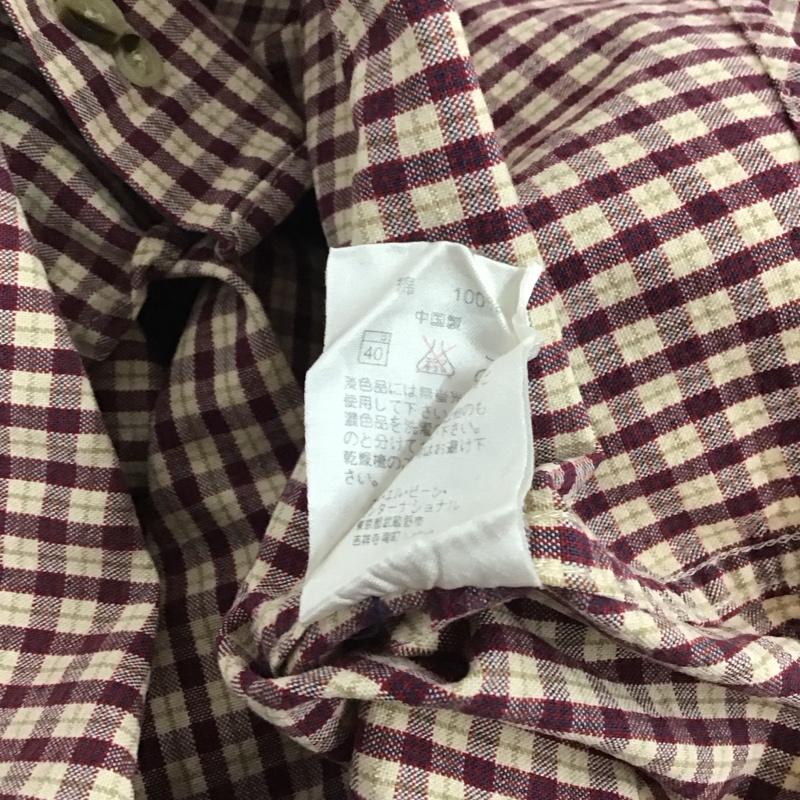 エルエルビーン L.L.Bean シャツ、ブラウス 半袖 半袖シャツ チェックシャツ ボタンダウンシャツ M チェック マルチカラー / マルチカラー /  メンズ USED 古着 中古 10136585