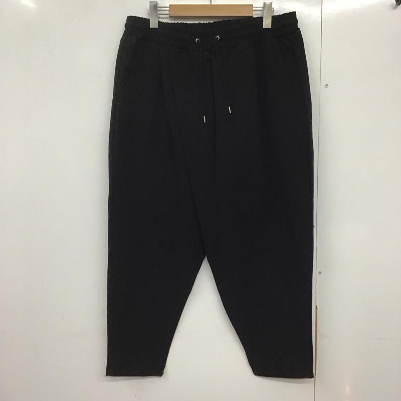 カンビオ CAMBIO パンツ スラックス L 無地 黒 / ブラック /  メンズ USED 古着 中古 10143352