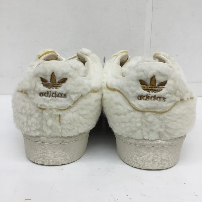 アディダス adidas スニーカー スニーカー ID1638　Superstar Concha　スーパースター　コンチャ 27.5cm 総柄 白 / ホワイト / X 茶 / ブラウン /  メンズ USED 古着 中古 10122728