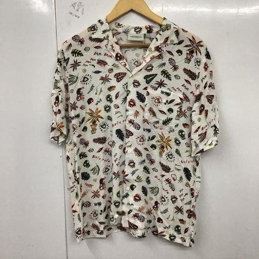 カーハート Carhartt シャツ、ブラウス 半袖 半袖シャツ プリントシャツ ポケットシャツ S プリント マルチカラー / マルチカラー /  メンズ USED 古着 中古 10128731