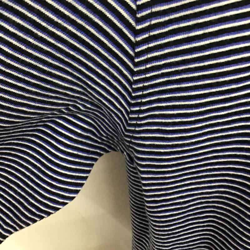 ステューシー STUSSY Tシャツ 半袖 半袖カットソー プリントTシャツ クルーネックカットソー XL ボーダー柄 マルチカラー / マルチカラー /  メンズ USED 古着 中古 10125473