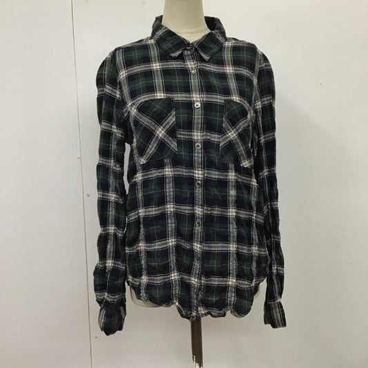 ジャーナルスタンダード JOURNAL STANDARD シャツ、ブラウス 長袖 長袖シャツ カラーシャツ ポケットシャツ 長袖カットソー チェックシャツ L チェック マルチカラー / マルチカラー /  レディース USED 古着 中古 10117854