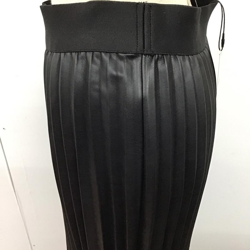 ザラ ZARA スカート ロングスカート タグ付 XS 無地 黒 / ブラック /  レディース USED 古着 中古 10121527