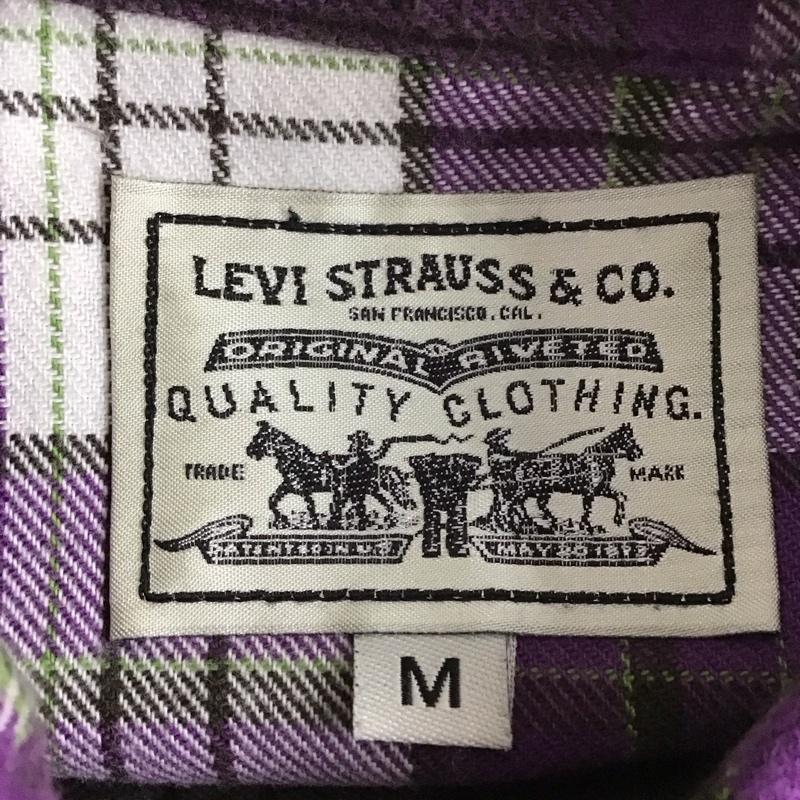 リーバイストラウスアンドコー Levi Strauss & co. シャツ、ブラウス 長袖 長袖シャツ チェックシャツ カラーシャツ M チェック マルチカラー / マルチカラー /  メンズ USED 古着 中古 10131382