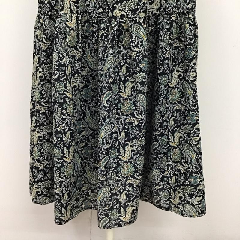 ニコアンド niko and... スカート ロングスカート ロングスカート フレアスカート カジュアルスカート 4 総柄 マルチカラー / マルチカラー /  レディース USED 古着 中古 10122539