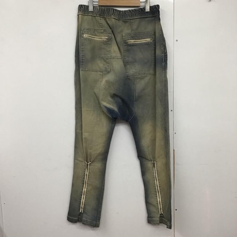 サンデーオフクラブ SUNDAYOFFCLUB パンツ デニム、ジーンズ デニムパンツ サルエルパンツ ストレッチパンツ 無地 インディゴ / インディゴ /  メンズ USED 古着 中古 10142347