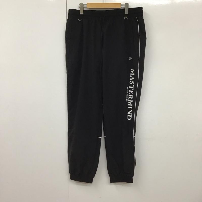 マスターマインド mastermind JAPAN パンツ ワークパンツ、ペインターパンツ ワークパンツ ワイドパンツ カジュアルパンツ ナイロンパンツ XXL プリント 黒 / ブラック /  メンズ USED 古着 中古 10130325
