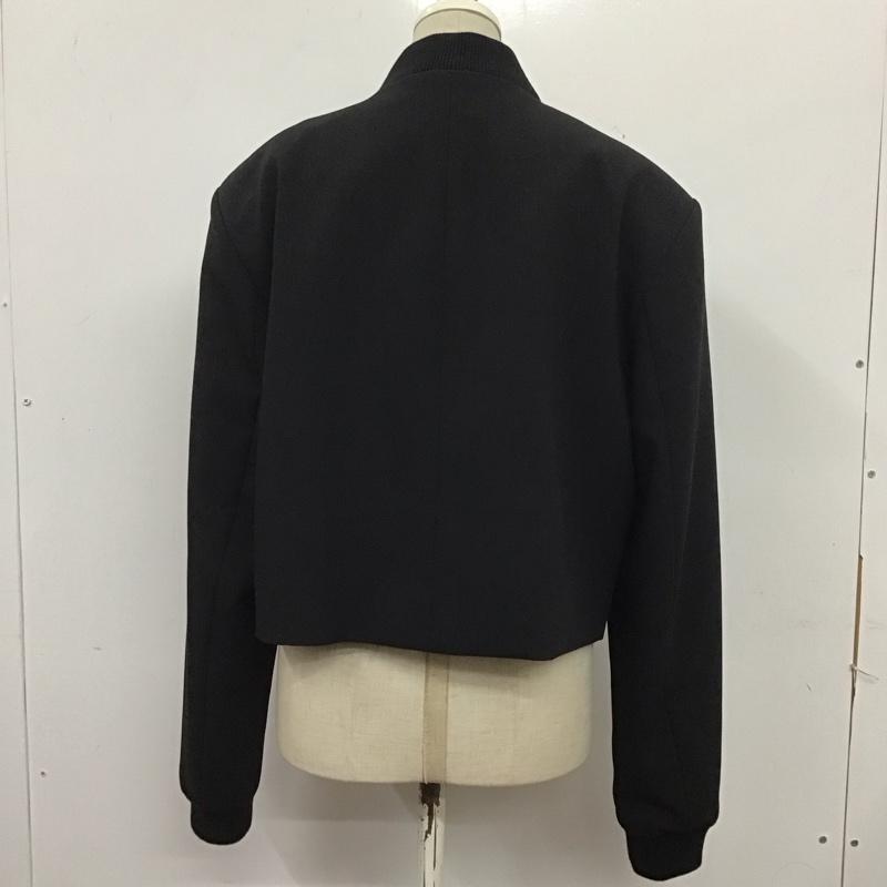ザラ ZARA ジャケット、上着 ジャンパー、ブルゾン 9006 222 800 ショート丈 S 無地 黒 / ブラック /  レディース USED 古着 中古 10124985