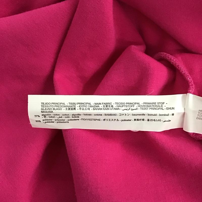 ザラ ZARA ニット、セーター 長袖 長袖ニットカットソー ニット セーター クルーネックニット M 無地 桃 / ピンク /  レディース USED 古着 中古 10124224