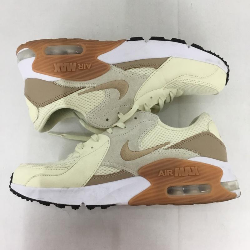 ナイキ NIKE スニーカー スニーカー CD5432 133 W AIRMAX EXCEE 25cm 箱有 25.0cm ロゴ、文字 ベージュ / ベージュ / X アイボリー / アイボリー /  メンズ USED 古着 中古 10131366