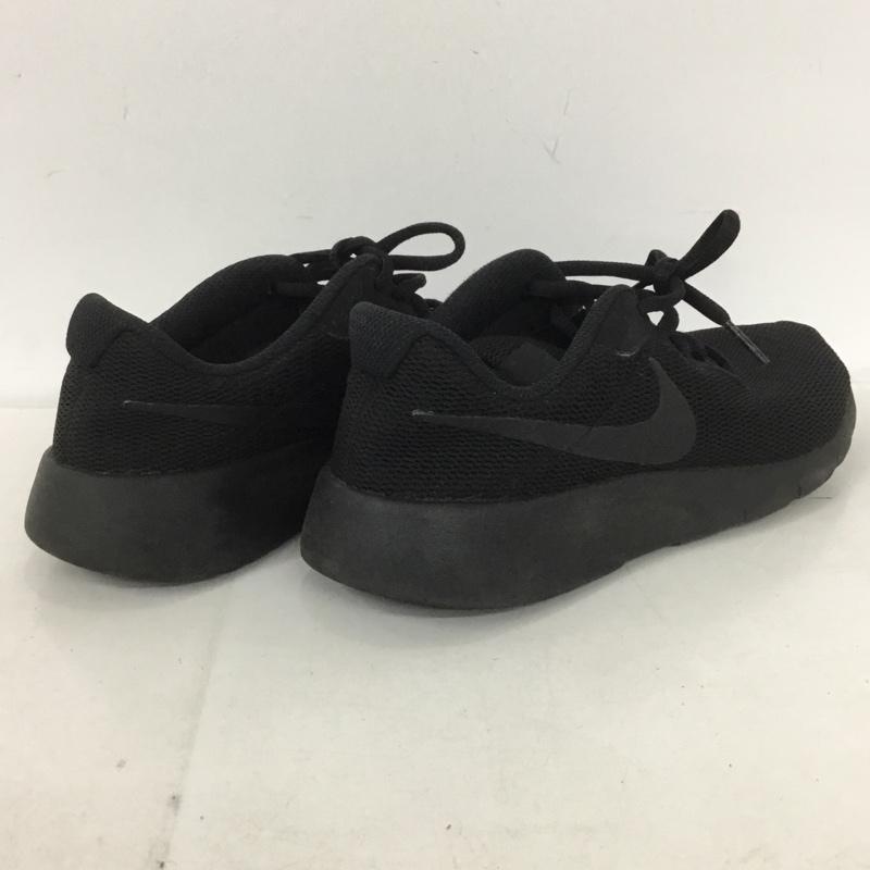 ナイキ NIKE スニーカー スニーカー 818381-001 タンジュン GS 24cm 24.0cm ロゴ、文字 黒 / ブラック /  レディース USED 古着 中古 10133908