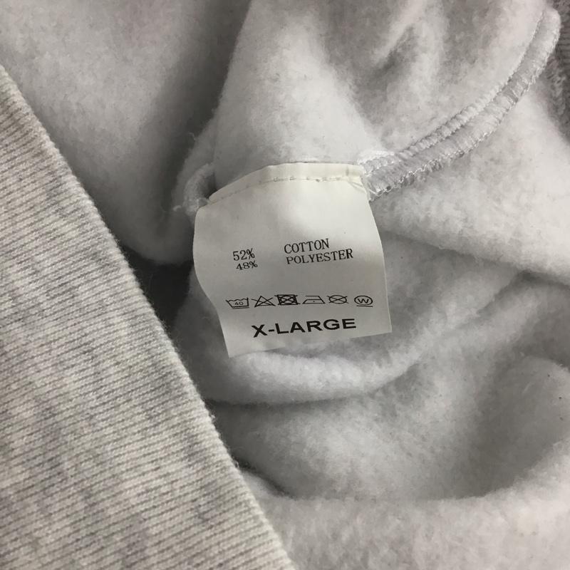 エムエフシーストア MFC STORE パーカー 長袖 長袖パーカー プルオーバーパーカー スウェット XL ロゴ、文字 灰 / グレー /  メンズ USED 古着 中古 10145407