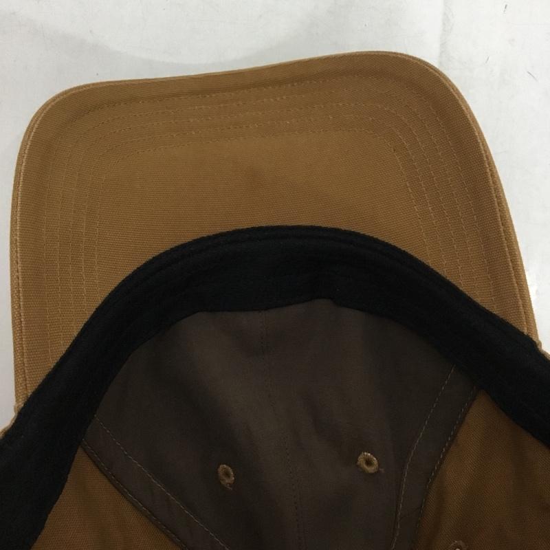 カーハート Carhartt 帽子 キャップ 6パネル ロゴ、文字 茶 / ブラウン /  メンズ USED 古着 中古 10150553