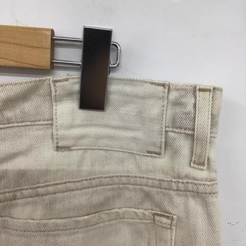 マークバイマークジェイコブス MARC by MARC JACOBS パンツ デニム、ジーンズ デニムパンツ ワイドパンツ カジュアルパンツ 34 無地 白 / ホワイト /  メンズ USED 古着 中古 10139020