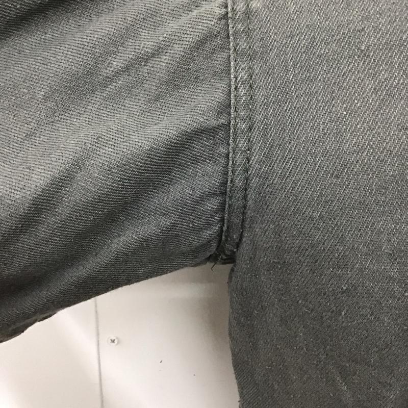 古着 USED カットソー 長袖 ロシア軍 スリーピングシャツ 長袖カットソー 無地 灰 / グレー /  メンズ USED 古着 中古 10120315