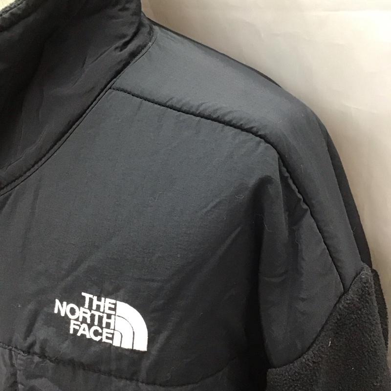 ザノースフェイス THE NORTH FACE ジャケット、上着 ジャンパー、ブルゾン ジップアップジャケット ジャンパー ジャケット カジュアルジャケット アウター XL ロゴ、文字 黒 / ブラック /  メンズ USED 古着 中古 10111792