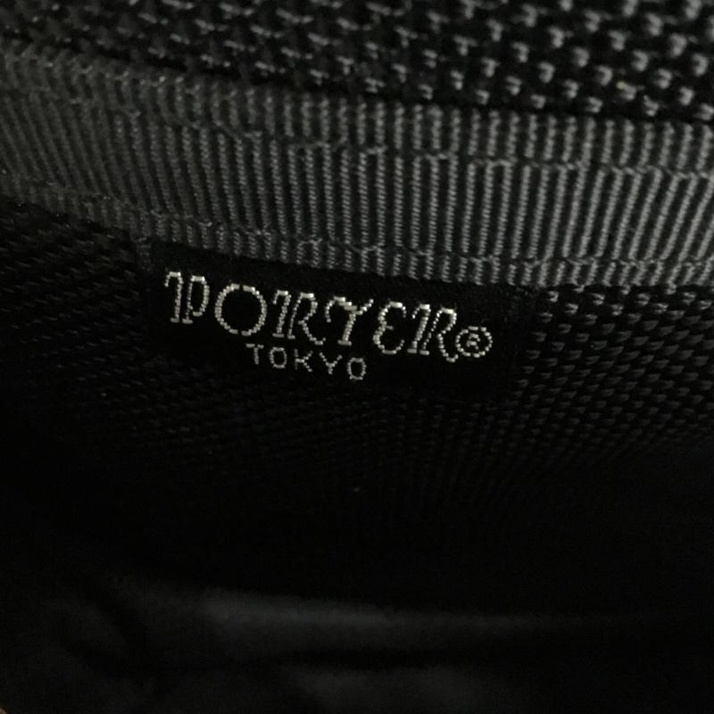ポーター PORTER ウエストバッグ ウエストバッグ HEAT ヒップバッグ ボディバッグ ロゴ、文字 黒 / ブラック /  メンズ USED 古着 中古 10145859