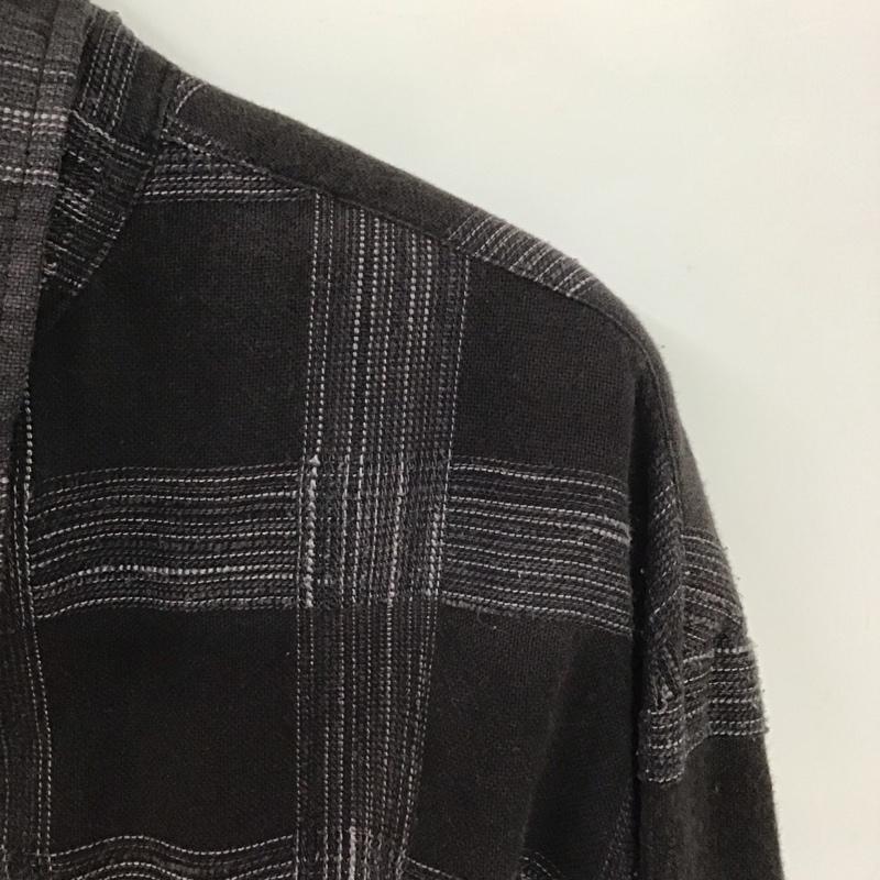 シュプリーム Supreme シャツ、ブラウス 長袖 2023-24AW WovenPlaidShirt 長袖シャツ チェックシャツ XL チェック 黒 / ブラック /  メンズ USED 古着 中古 10132191