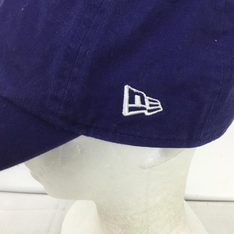 ニューエラ NEW ERA 帽子 キャップ LA ロサンゼルス ドジャース メジャーリーグ コットン ロゴ、文字 青 / ブルー /  メンズ USED 古着 中古 10132039