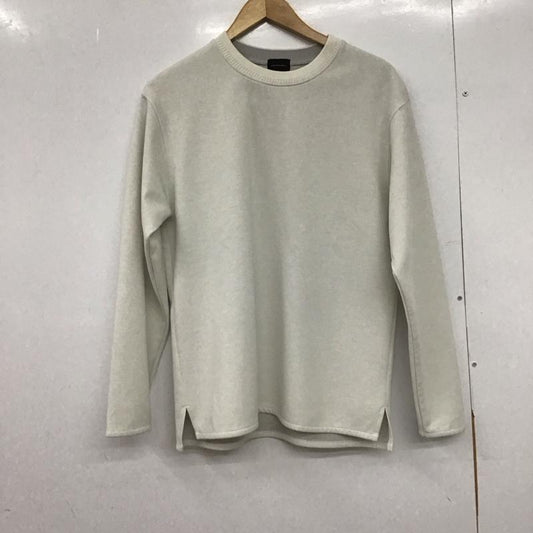 グリーンレーベルリラクシング green label relaxing カットソー 長袖 3212-171-3034 ダブルフェイスクルーネックカットソー S 無地 オフホワイト / オフホワイト /  メンズ USED 古着 中古 10148283