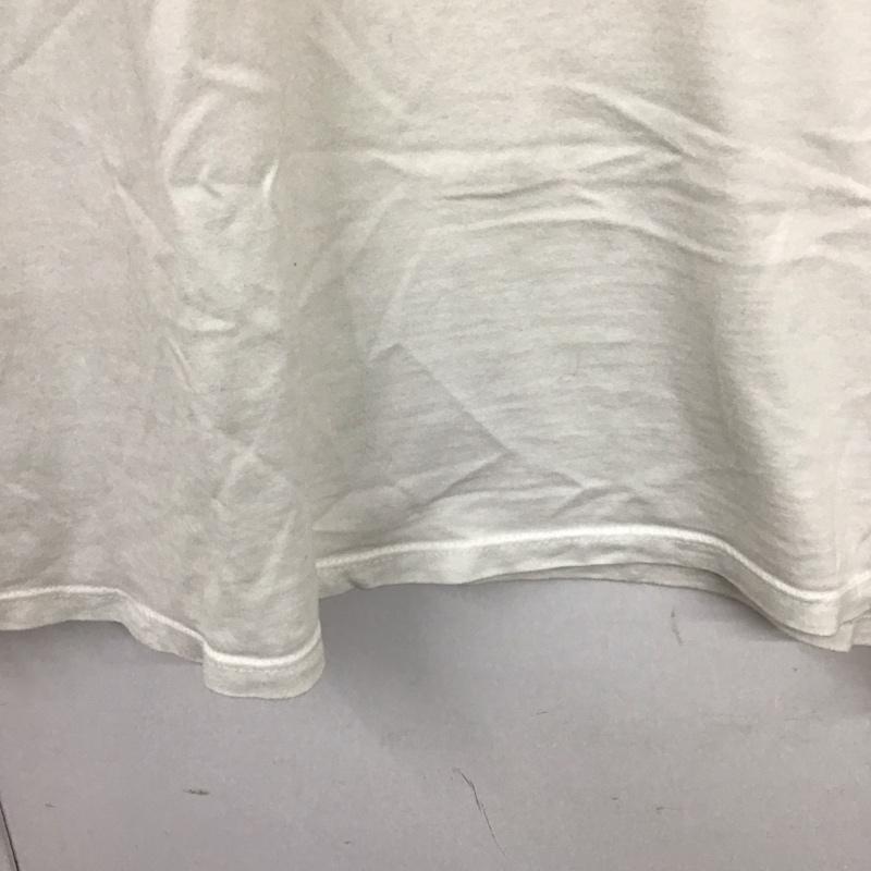 トミーヒルフィガー TOMMY HILFIGER Tシャツ 半袖 半袖カットソー プリントTシャツ クルーネックカットソー M ロゴ、文字 白 / ホワイト /  メンズ USED 古着 中古 10130890