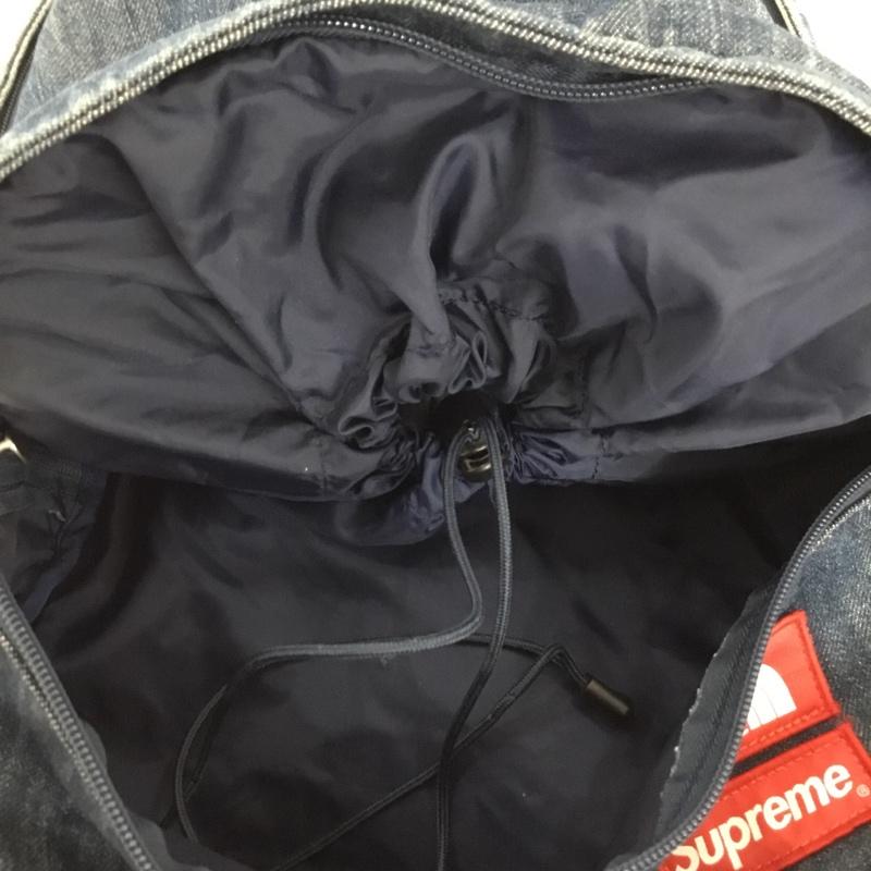 シュプリーム Supreme リュックサック、デイパック リュックサック、デイバッグ THE NORTH FACE 15SS Denim Day Pack ロゴ、文字 青 / ブルー /  メンズ USED 古着 中古 10147732