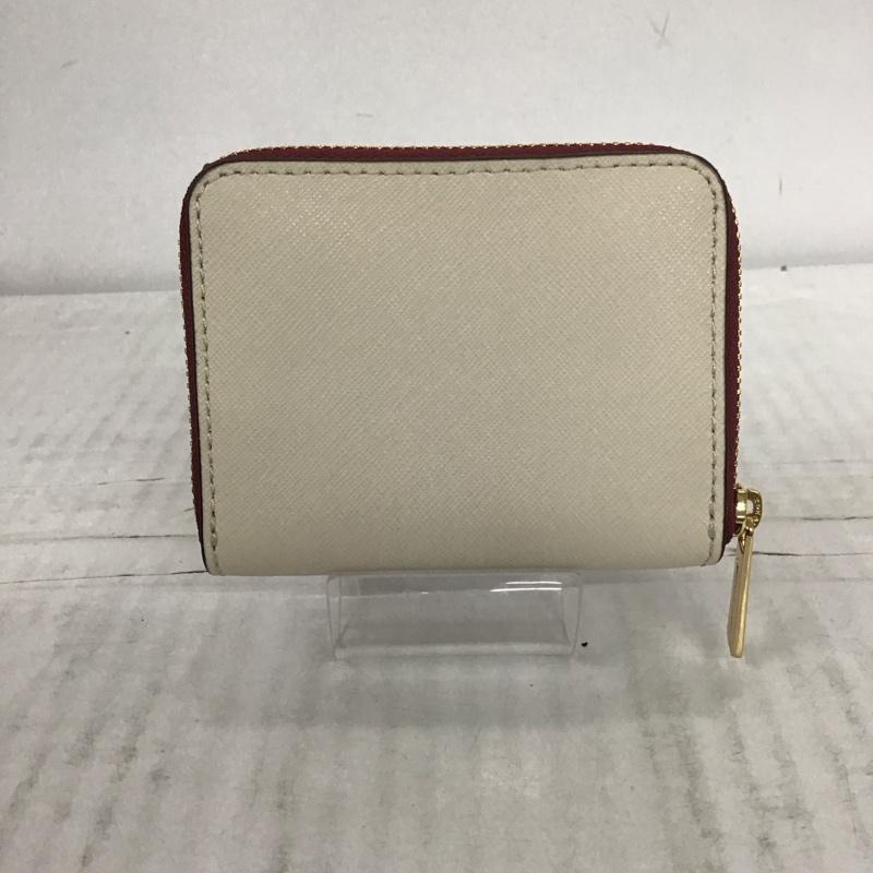 マイケルコース MICHAEL KORS 財布 コンパクト財布 35F1GTVZ5L 三つ折り財布 ロゴ、文字 桃 / ピンク /  レディース USED 古着 中古 10111521