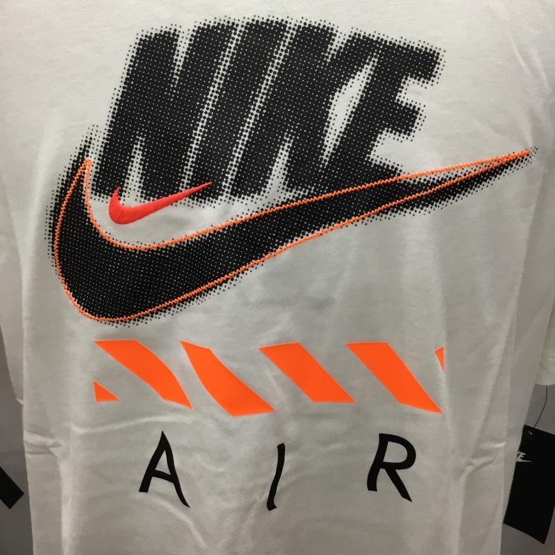 ナイキ NIKE Tシャツ 半袖 ct6533-100 プリントT シャツ 半袖カットソー スポーツウェア XL ロゴ、文字 白 / ホワイト /  メンズ USED 古着 中古 10114041