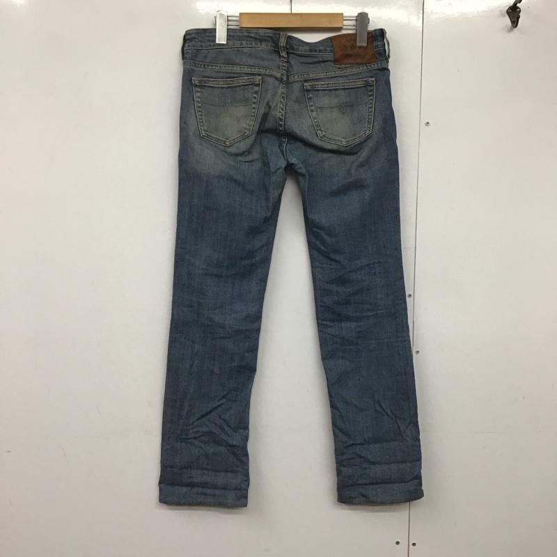 ラルフローレン RALPHLAUREN パンツ デニム、ジーンズ 28インチ 無地 水色 / ライトブルー /  レディース USED 古着 中古 10143754