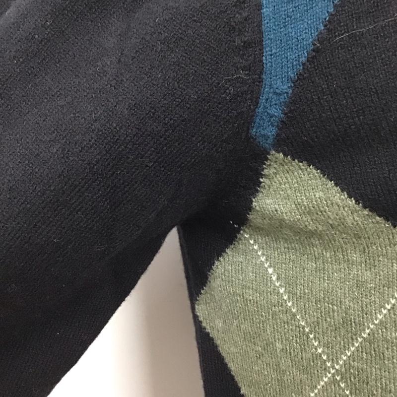 エディーバウアー Eddie Bauer ポロシャツ 長袖 長袖ポロシャツ カラーシャツ ロングスリーブカットソー M チェック マルチカラー / マルチカラー /  メンズ USED 古着 中古 10112553