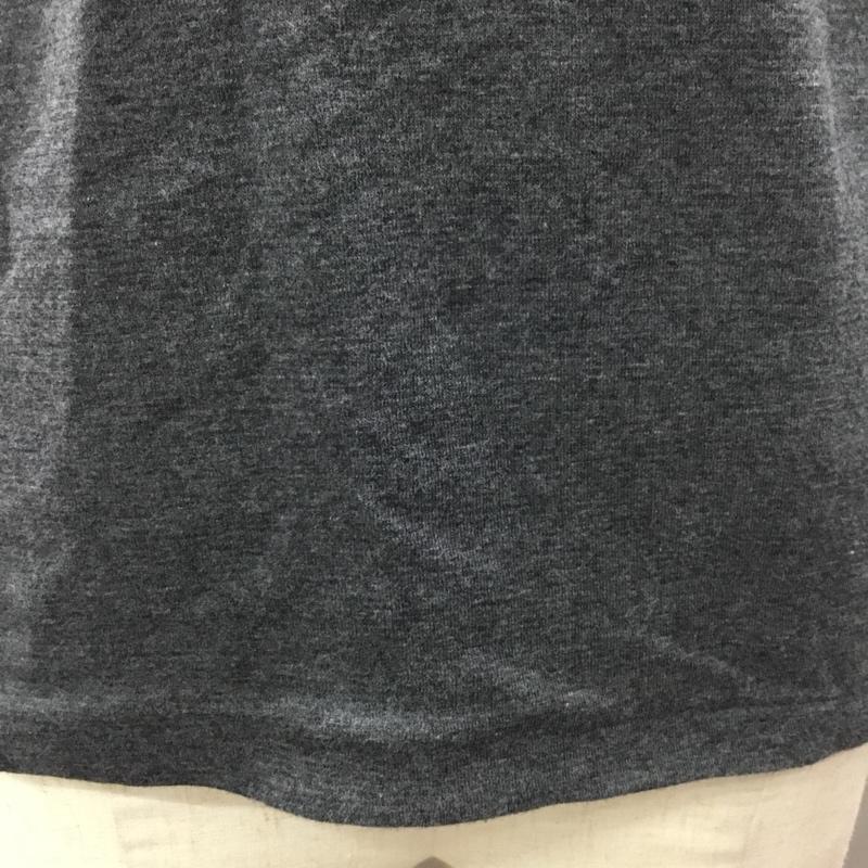 アナトミカ ANATOMICA カットソー 半袖 530-521-12 MOCKNECKTEES/SSOLID 半袖カットソー スタンドネックカットソー S 無地 灰 / グレー /  メンズ USED 古着 中古 10111927