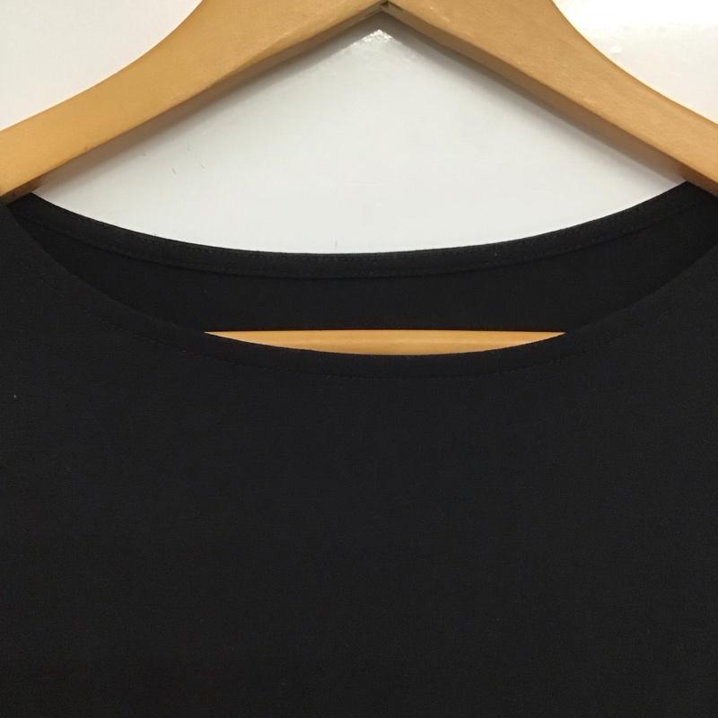アズールバイマウジー AZUL BY MOUSSY ワンピース ロングスカート 250hsf83-048d T/Fクリーンクールワンピース M 無地 黒 / ブラック /  レディース USED 古着 中古 10149082