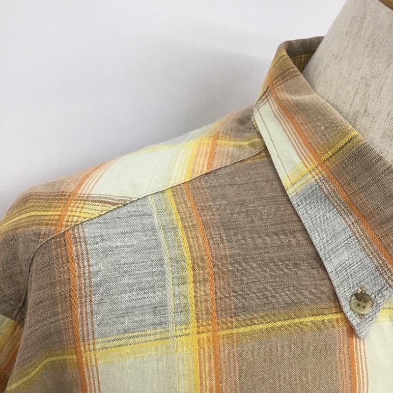 マルボロクラシックス MCS MARLBORO CLASSICS シャツ、ブラウス 長袖 ボタンダウン チェック M ロゴ、文字 マルチカラー / マルチカラー /  メンズ USED 古着 中古 10106806