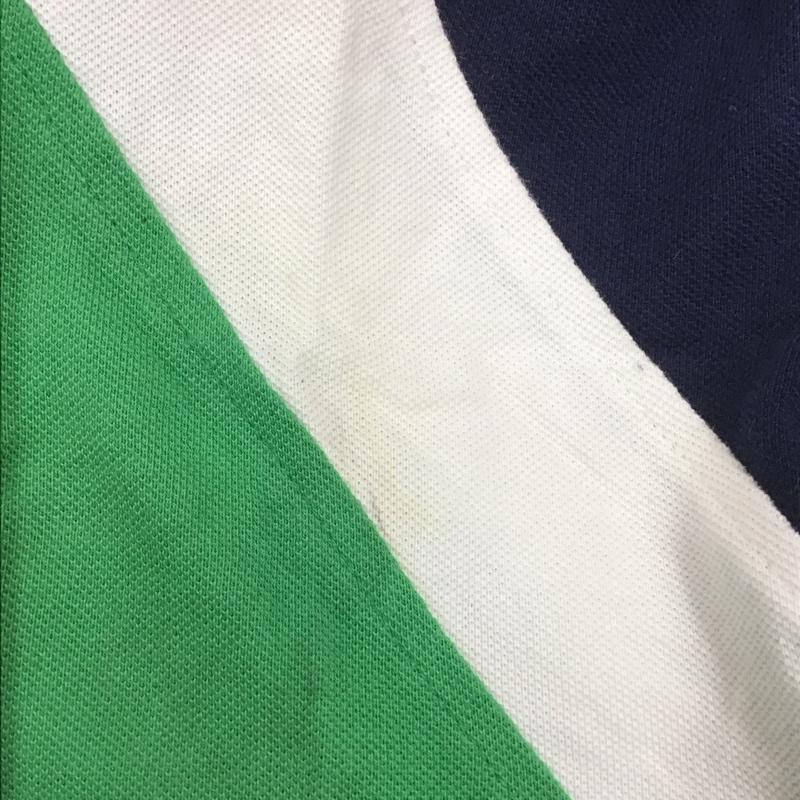 トミーヒルフィガー TOMMY HILFIGER ポロシャツ 半袖 半袖ポロシャツ カラーシャツ 半袖カットソー S ロゴ、文字 マルチカラー / マルチカラー /  メンズ USED 古着 中古 10111681