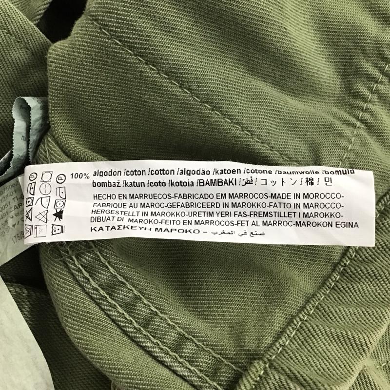 ザラティーアールエフ ZARA TRF ジャケット、上着 ジャケット、ブレザー ミリタリージャケット 前ボタンジャケット カラージャケット L 無地 カーキ / カーキ /  レディース USED 古着 中古 10129771