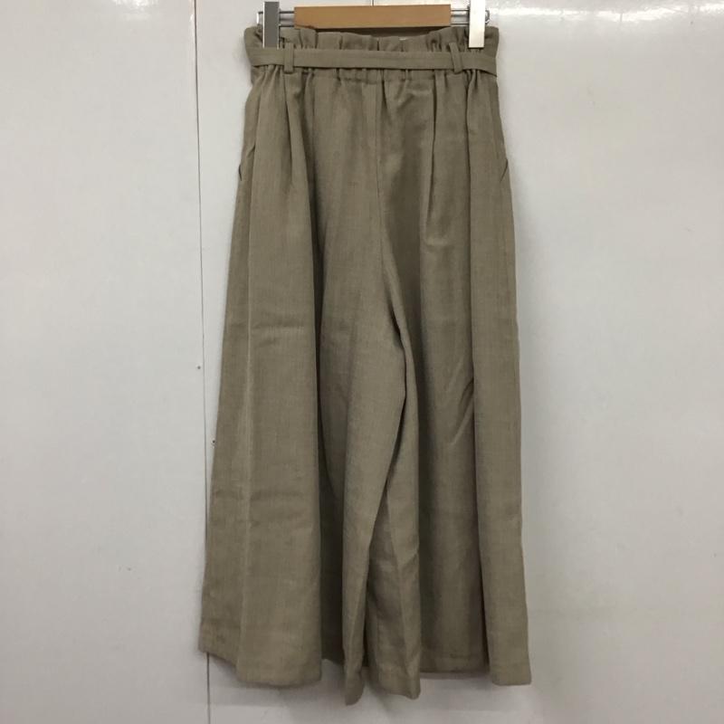 アーバンリサーチ URBAN RESEARCH ボトムス ボトムス UR34-24X003 Dカンベルト付スカーチョ FREE ベージュ / ベージュ /  レディース USED 古着 中古 10130327
