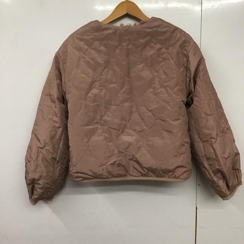 ダブルクローゼット w closet ジャケット、上着 ジャンパー、ブルゾン リバーシブル FREE 無地 桃 / ピンク /  レディース USED 古着 中古 10142040